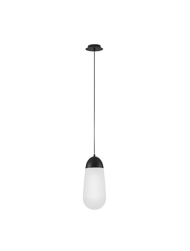 BLAKY suspensie SP1- 9092824 - Matt Black Metal & Opal Glass [2]