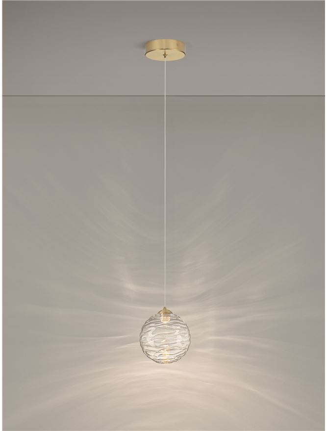 Blazik Sp1 - Brass Gold Metal & Clear Glass [4]