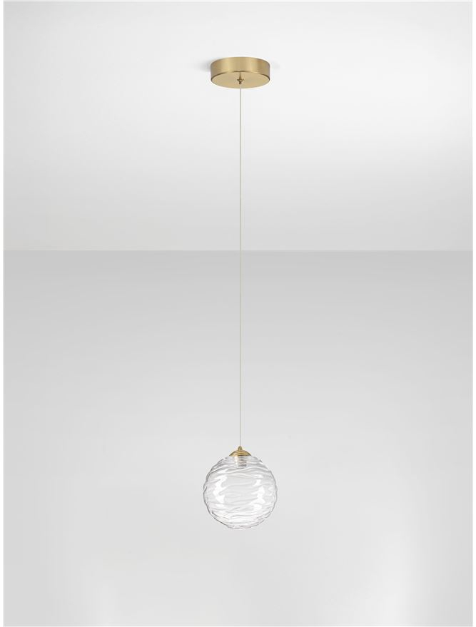 Blazik Sp1 - Brass Gold Metal & Clear Glass [3]