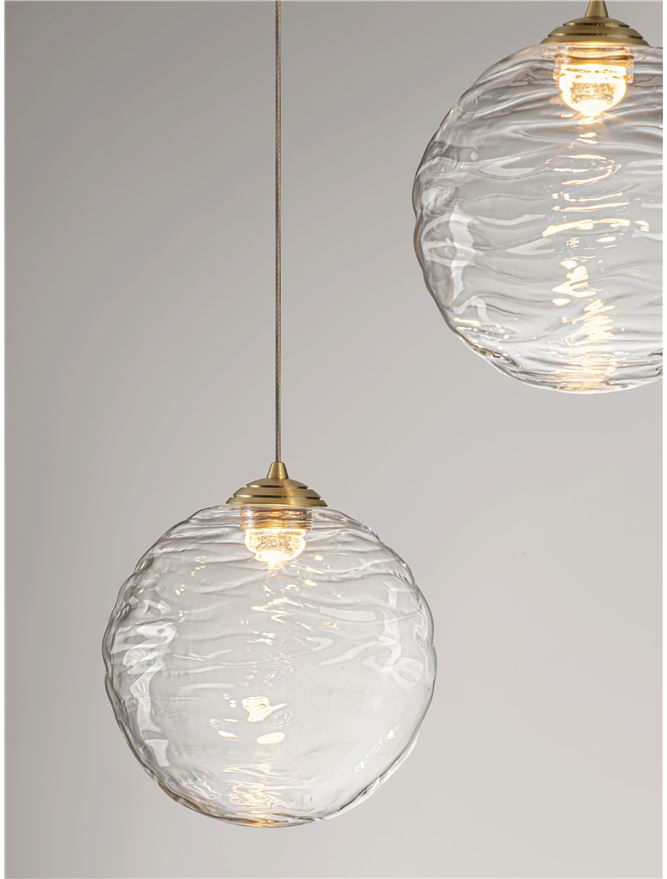 Blazik Sp3 - Brass Gold Metal & Clear Glass [5]