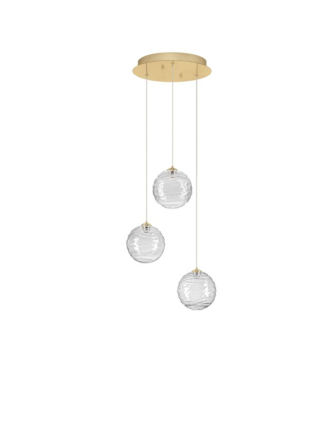 Blazik Sp3 - Brass Gold Metal & Clear Glass [2]