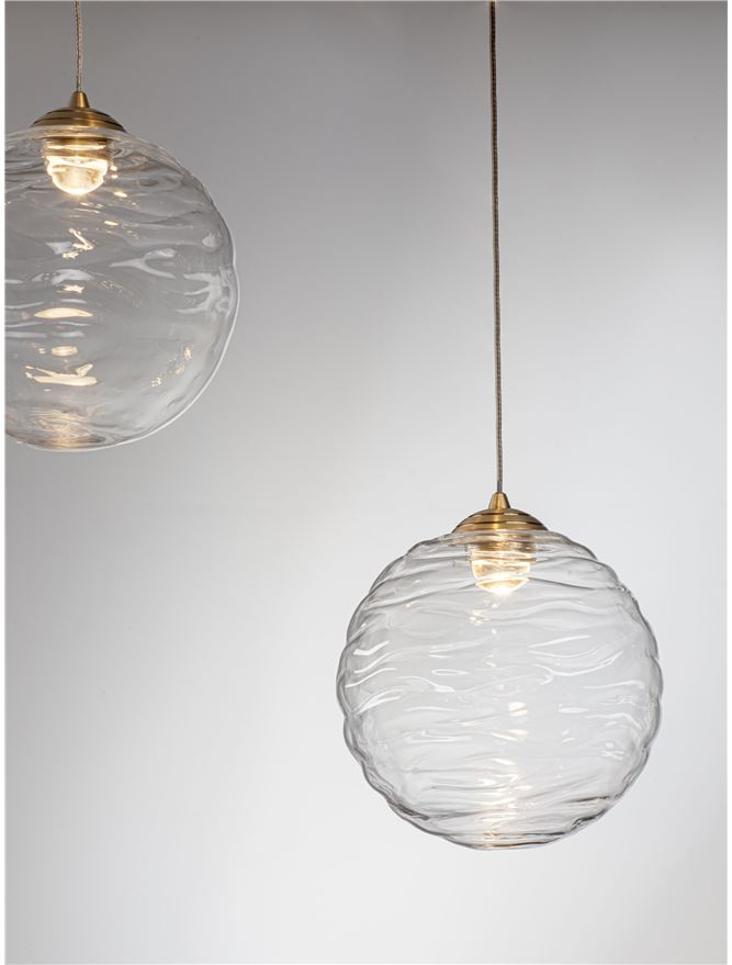 Blazik Sp3 - Brass Gold Metal & Clear Glass [6]