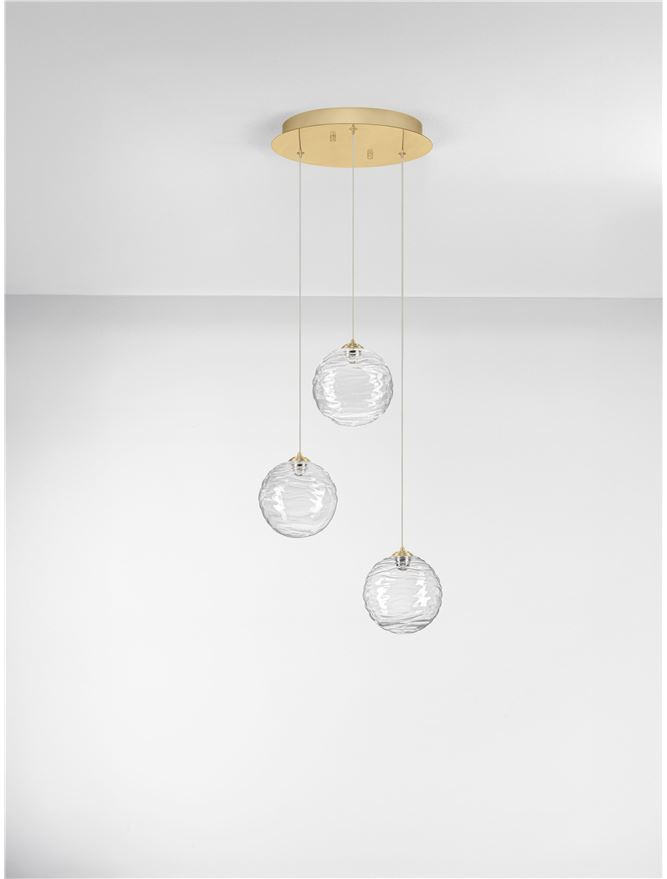 Blazik Sp3 - Brass Gold Metal & Clear Glass [3]