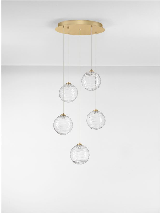 Blazik Sp5 - Brass Gold Metal & Clear Glass [3]