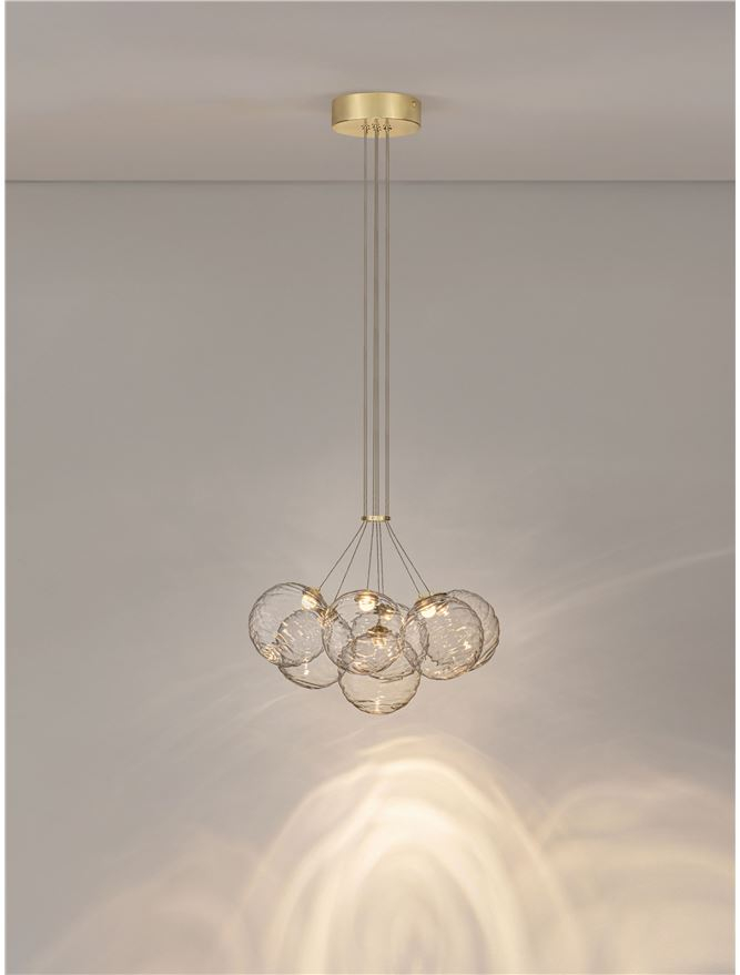 Blazik Sp7 - Brass Gold Metal & Clear Glass [4]