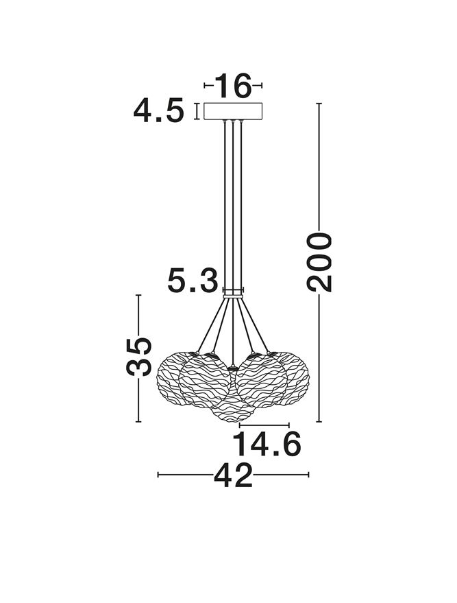 Blazik Sp7 - Brass Gold Metal & Clear Glass [8]