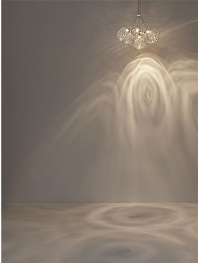 Blazik Sp7 - Brass Gold Metal & Clear Glass [7]