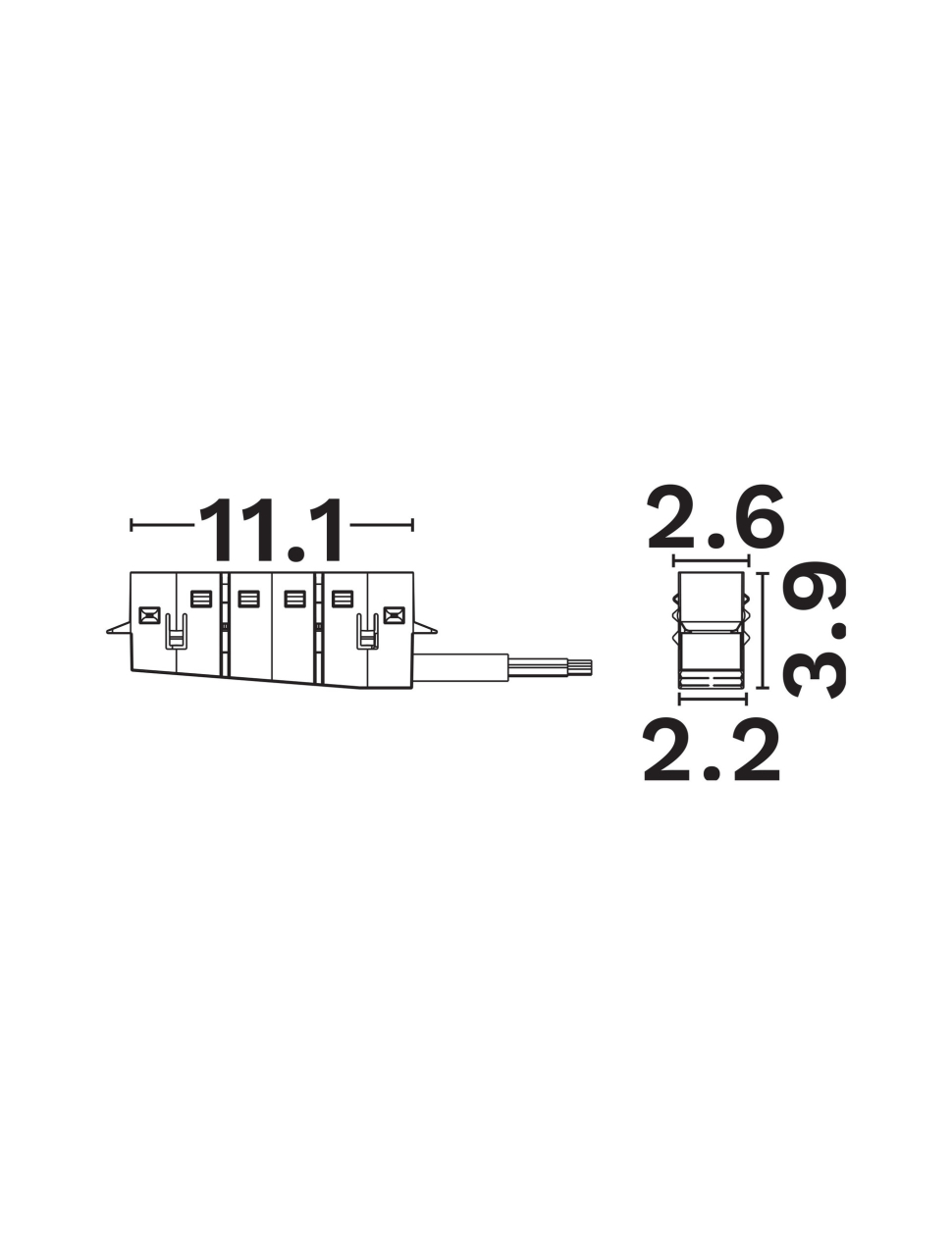 Breda Flexible Magnetic B-track-Connector [2]
