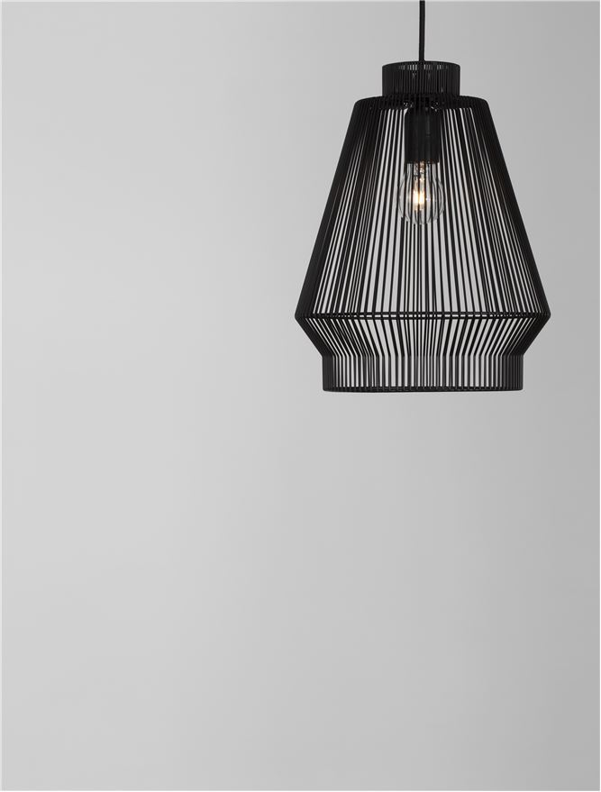BREDO suspensie SP1 - 9586510 - Black Aluminium Black Fabric Wire & Base [8]