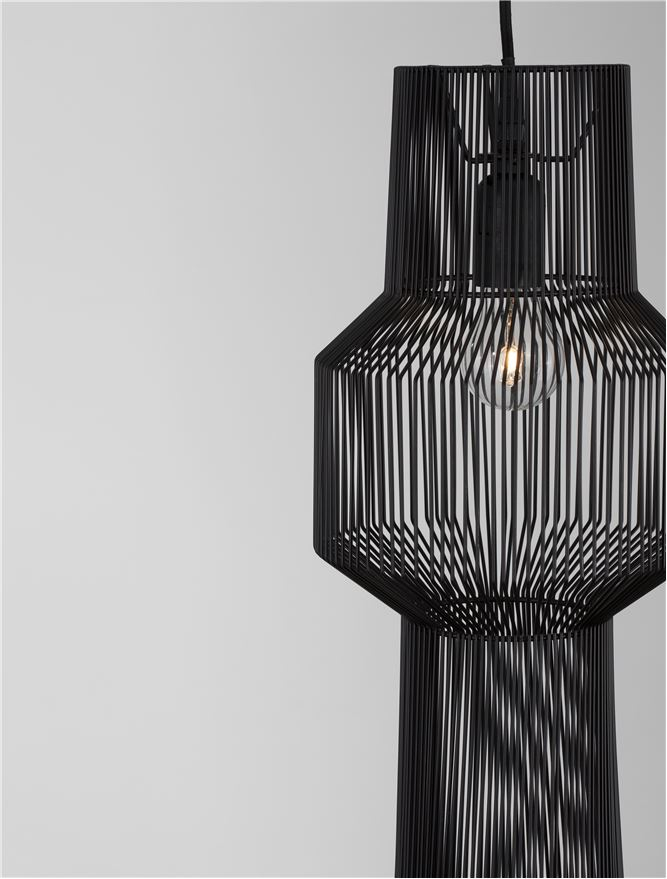BREDO suspensie SP1 - 9586511 - Black Aluminium Black Fabric Wire & Base [7]