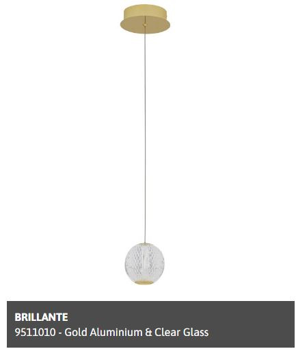 Suspensie moderna Brillante 9511010 - Nova Luce [2]