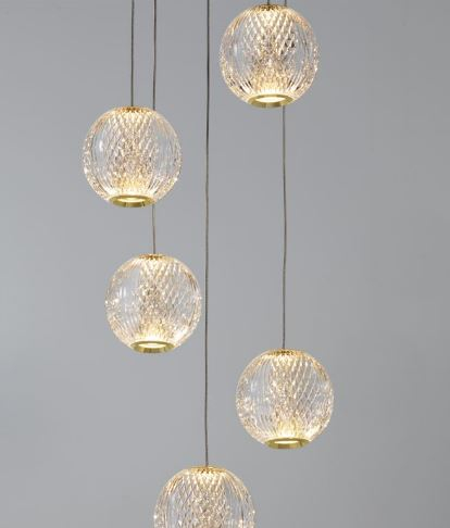 Suspensie moderna Brillante 3 brate - 9695208 - Nova Luce [2]