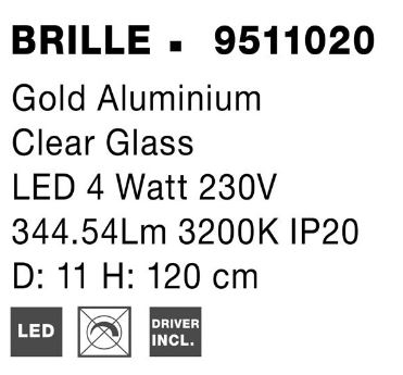 Suspensie moderna Brille 9511020 - Nova Luce [4]
