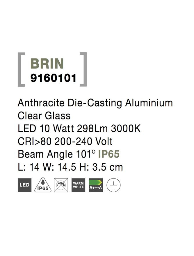 BRIN aplica exterioara LED 9160101 [9]