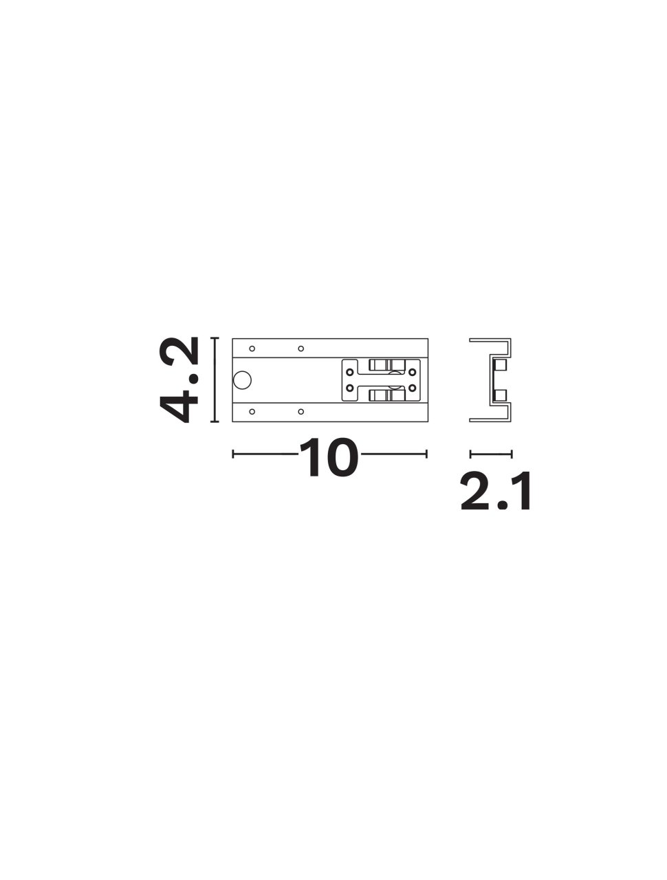 Buxton Magnetic B-Connector each unit [2]
