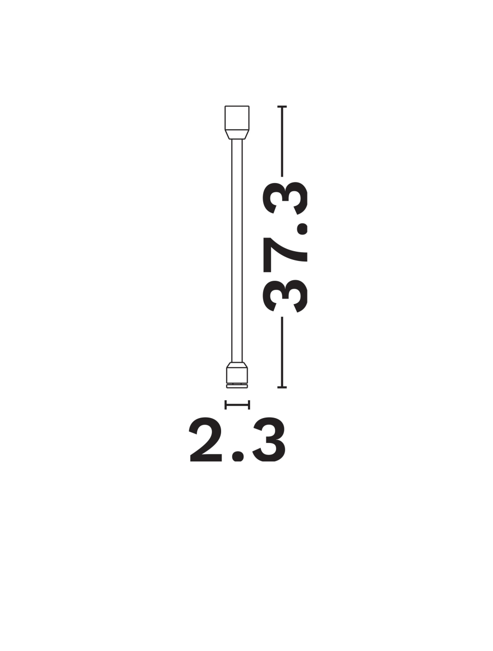 Buxton Magnetic B-Connector Tube-D2.3-H37.3 [2]