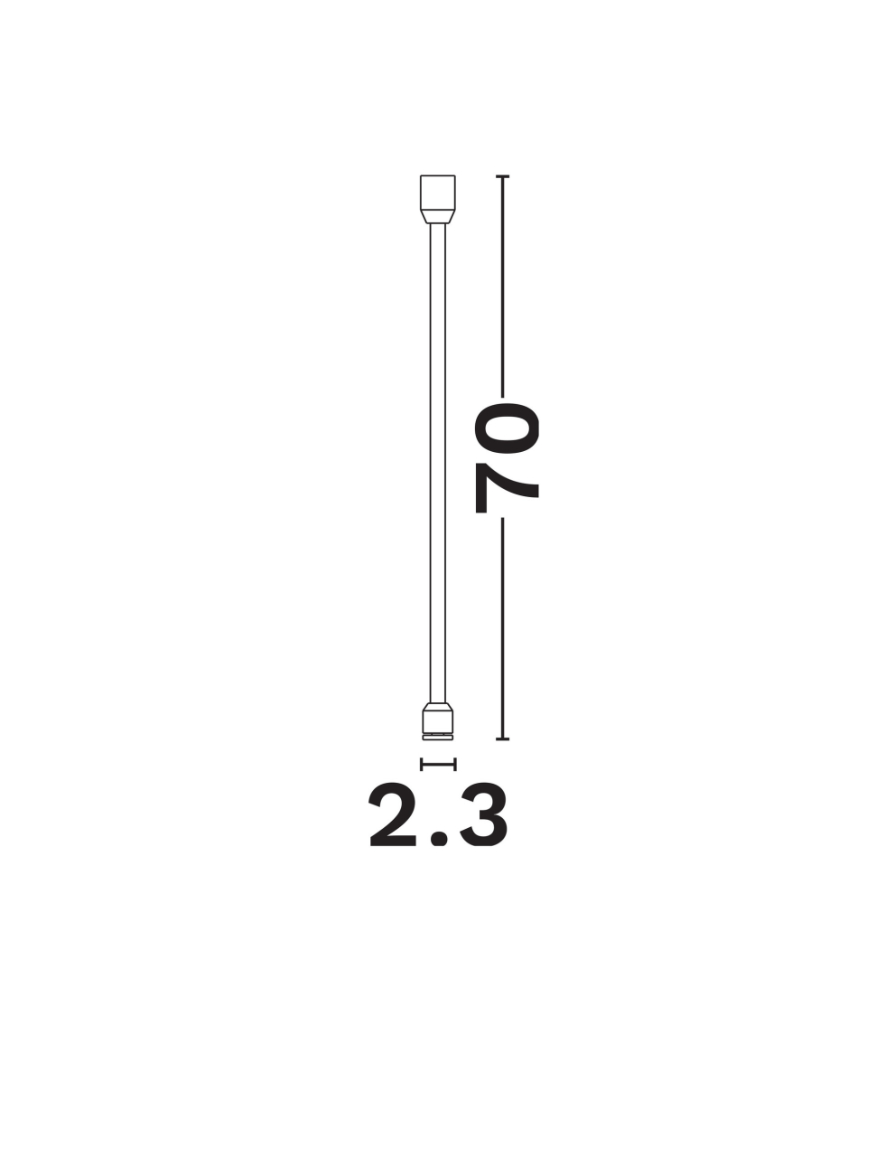Buxton Magnetic B-Connector Tube-D2.3-H70 [2]