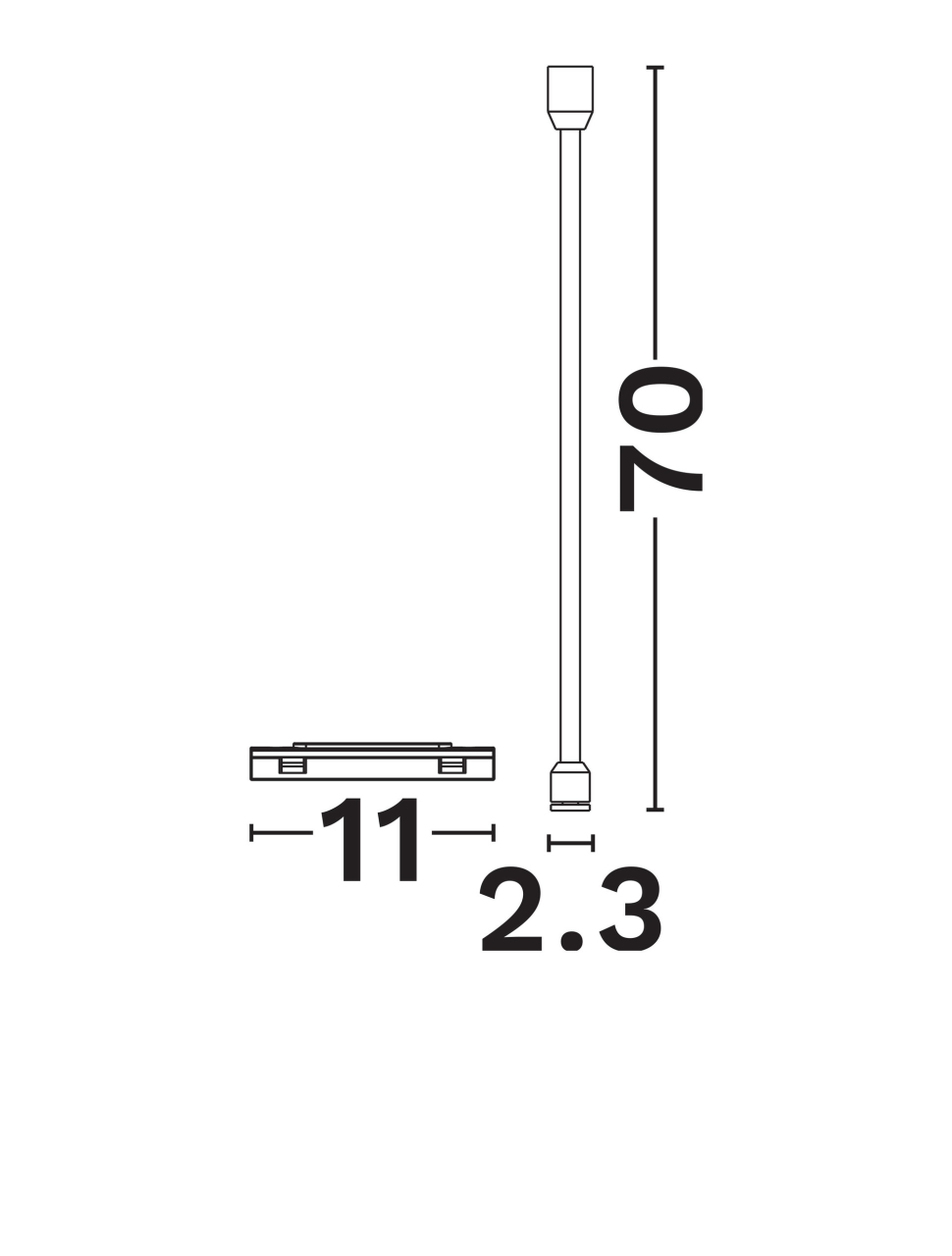 Buxton Magnetic B-Connector Tube-D6-H70 [2]