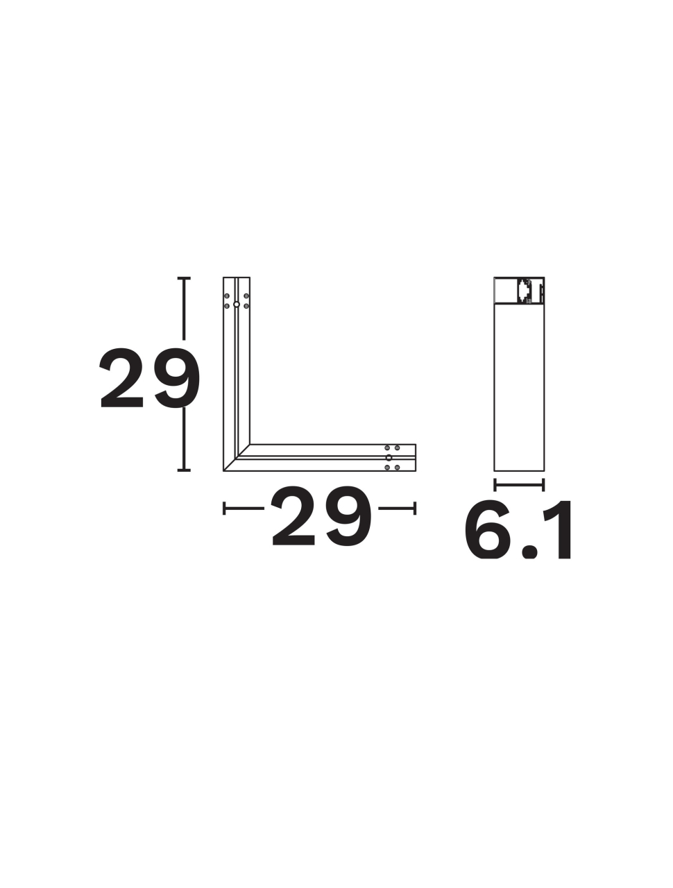Buxton Magnetic B-Horizontal 90deg connector-connector [2]