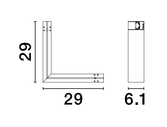 Buxton Magnetic B-Horizontal 90deg connector-L290 [3]