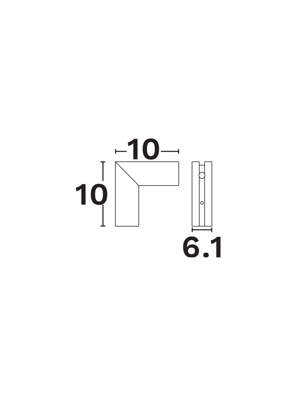 Buxton Magnetic B-Vertical 90deg connector-connector [2]