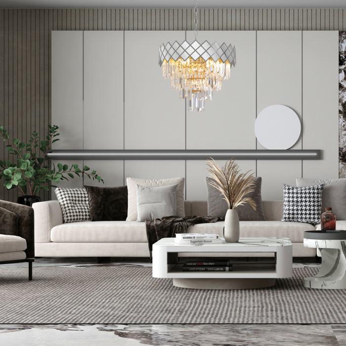 Candelabru modern Carisma - finisaj crom MILAGRO 8889 [3]