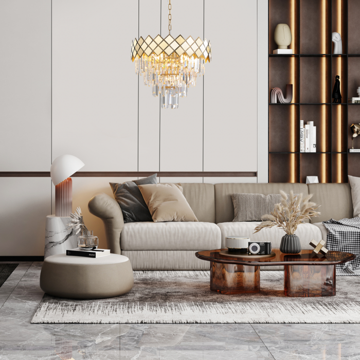 Candelabru modern Carisma - finisaj gold MILAGRO 8892 [3]