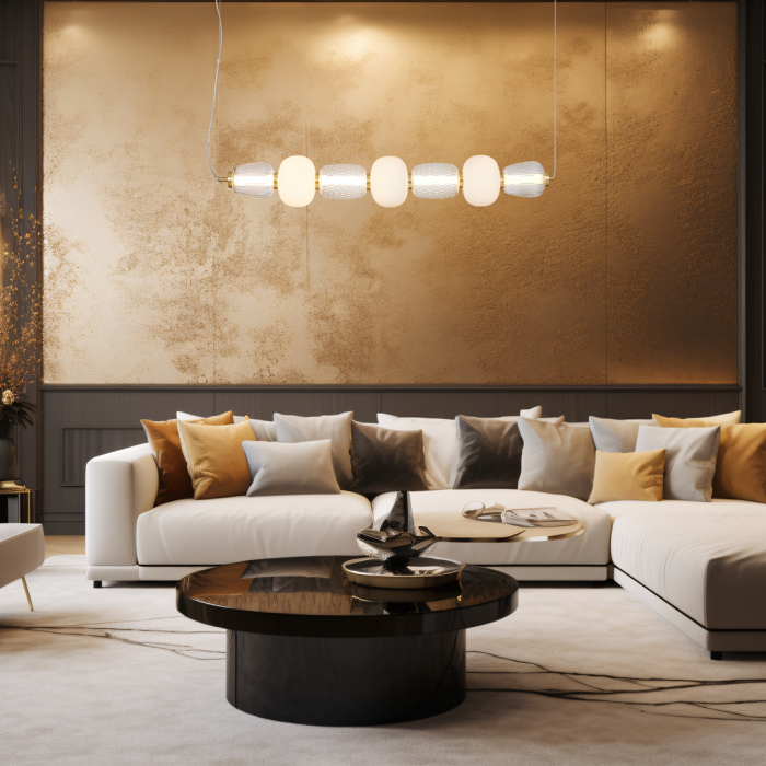 CARO GOLD 42W LED - suspensie moderna LED [3]
