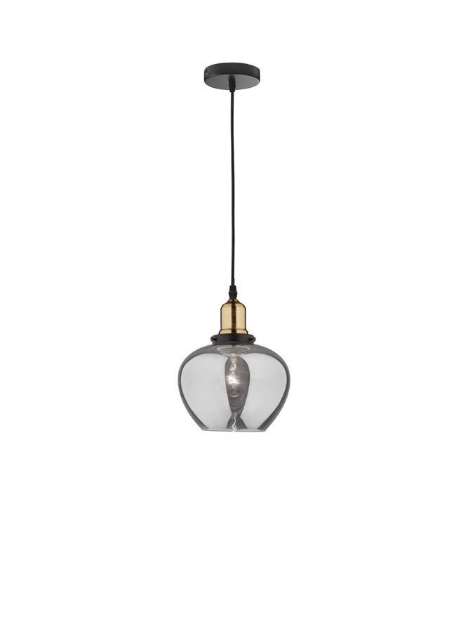 CEDRO suspensie SP1 - 8436403 - Smoky Glass Bronze & Black Metal [2]