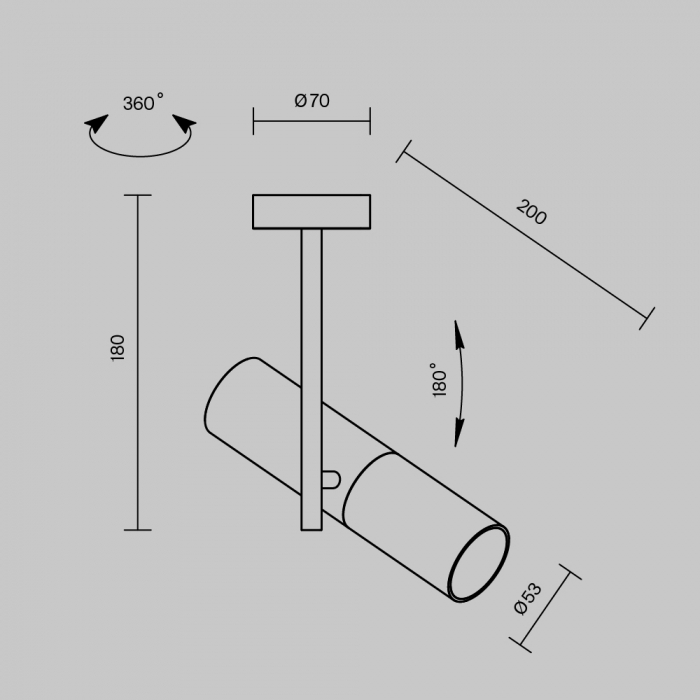 Ceiling lamp Elti C020CL-01 - Plafoniera moderna [4]