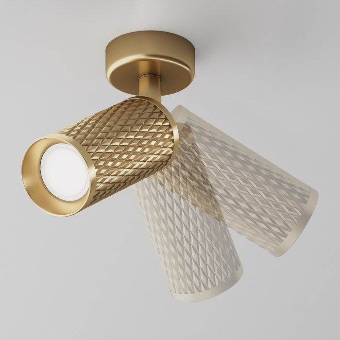Ceiling lamp Focus Design C034CL-01G - Plafoniera moderna [3]