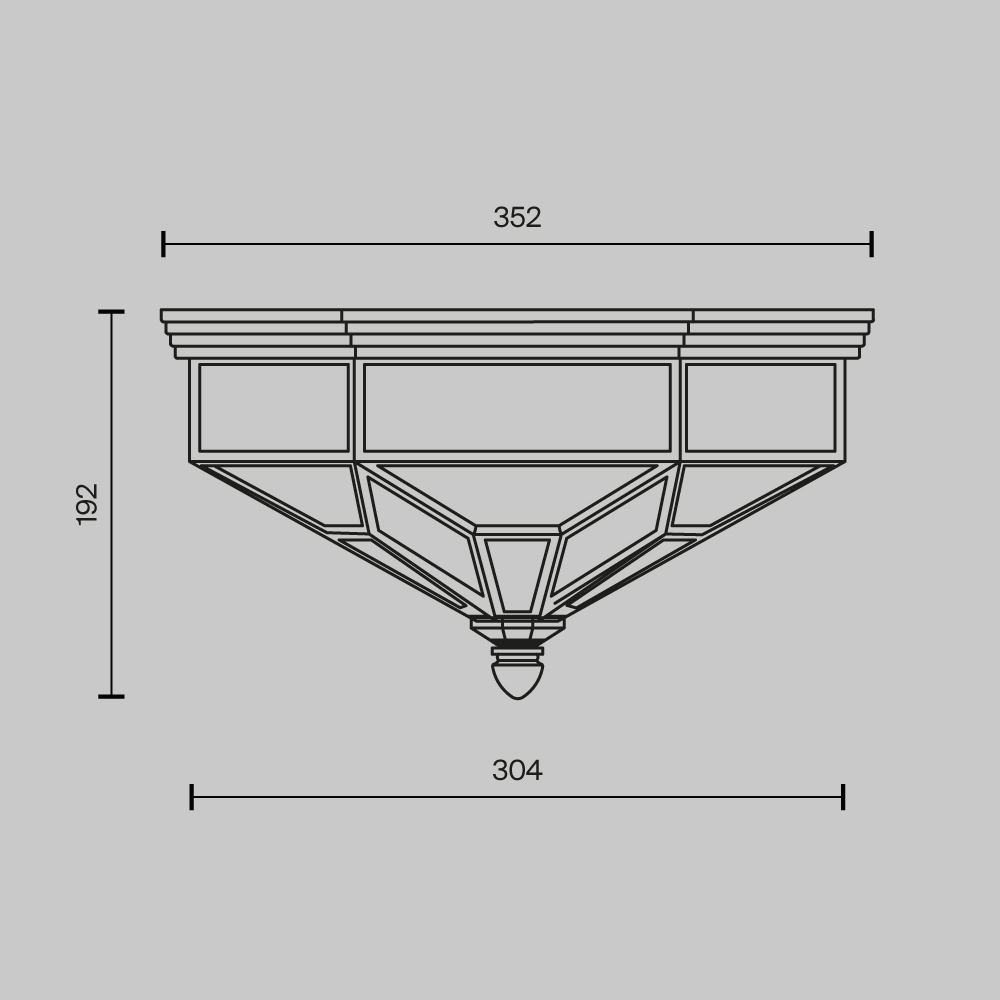 PLAFONIERE CLASICE ZEIL FINISAJ CROM SAU BRONZ [3]