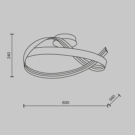 Ceiling lamp MOD283CL-L34BS3K - Ceiling luminaire Plons [3]