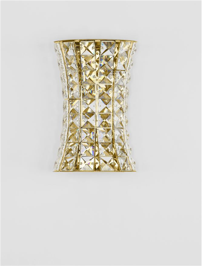 CELYSIA AP II GOLD - aplica cristal - moderna [2]