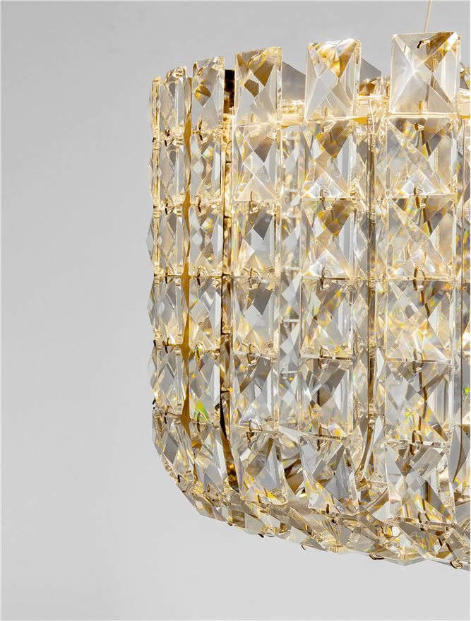 CELYSIA SP50 crom SLIM - suspensie cristal- moderna [4]