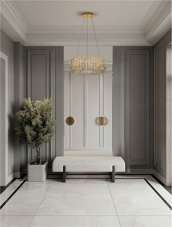 CELYSIA SP50 gold SLIM - suspensie cristal- moderna [2]