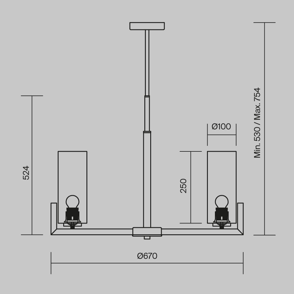 CANDELABRU FORTANO SP6 - MOD089PL-06BS [10]