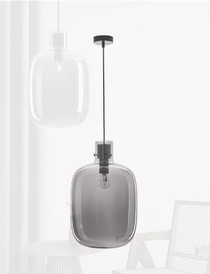 CINZIA suspensie black/fumee 1Big - 9236500 [2]