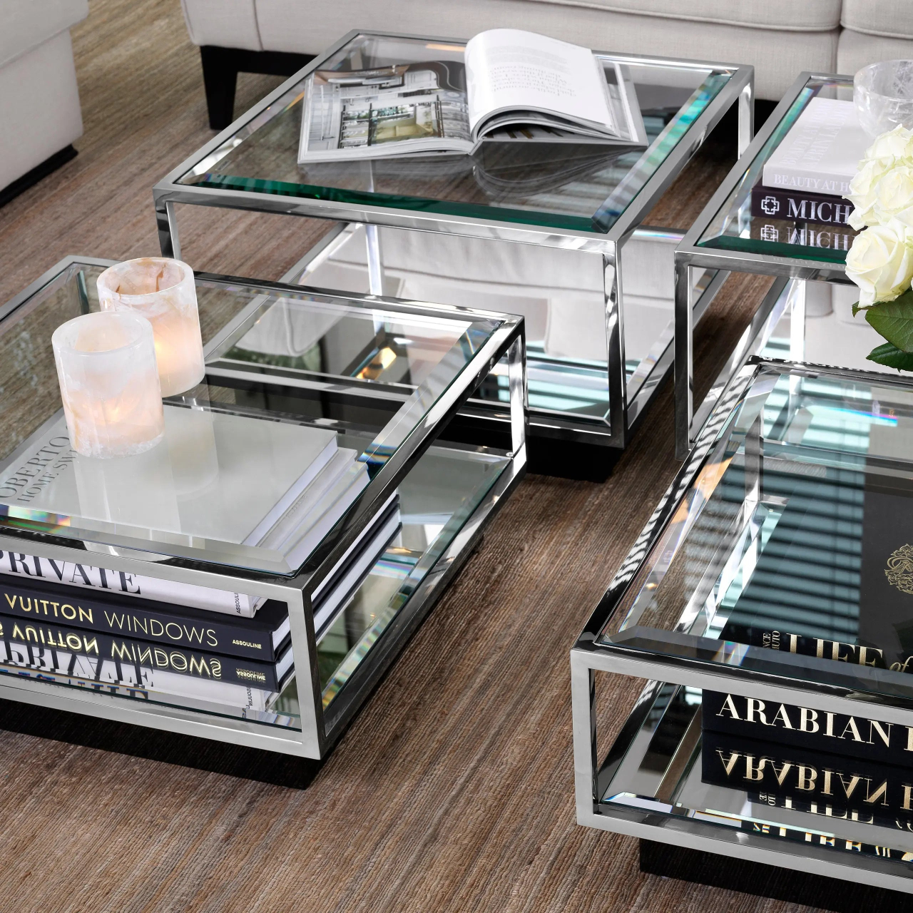 Coffee Table Tortona set of 4 | Eichholtz | Furniture [3]