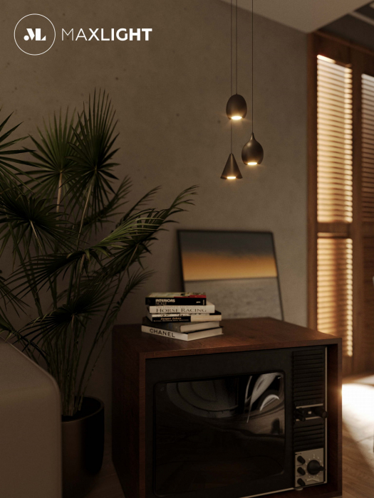 Maxlight Comet Drop P0435 - suspensie moderna LED [2]