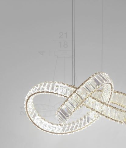 Suspensie moderna CONCETO SUSPENSIE GOLD 9019722 - Nova Luce [2]