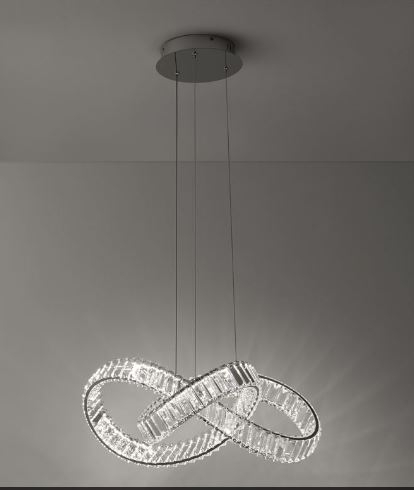 Suspensie moderna CONCETO SUSPENSIE CROM 9019723 - Nova Luce [2]