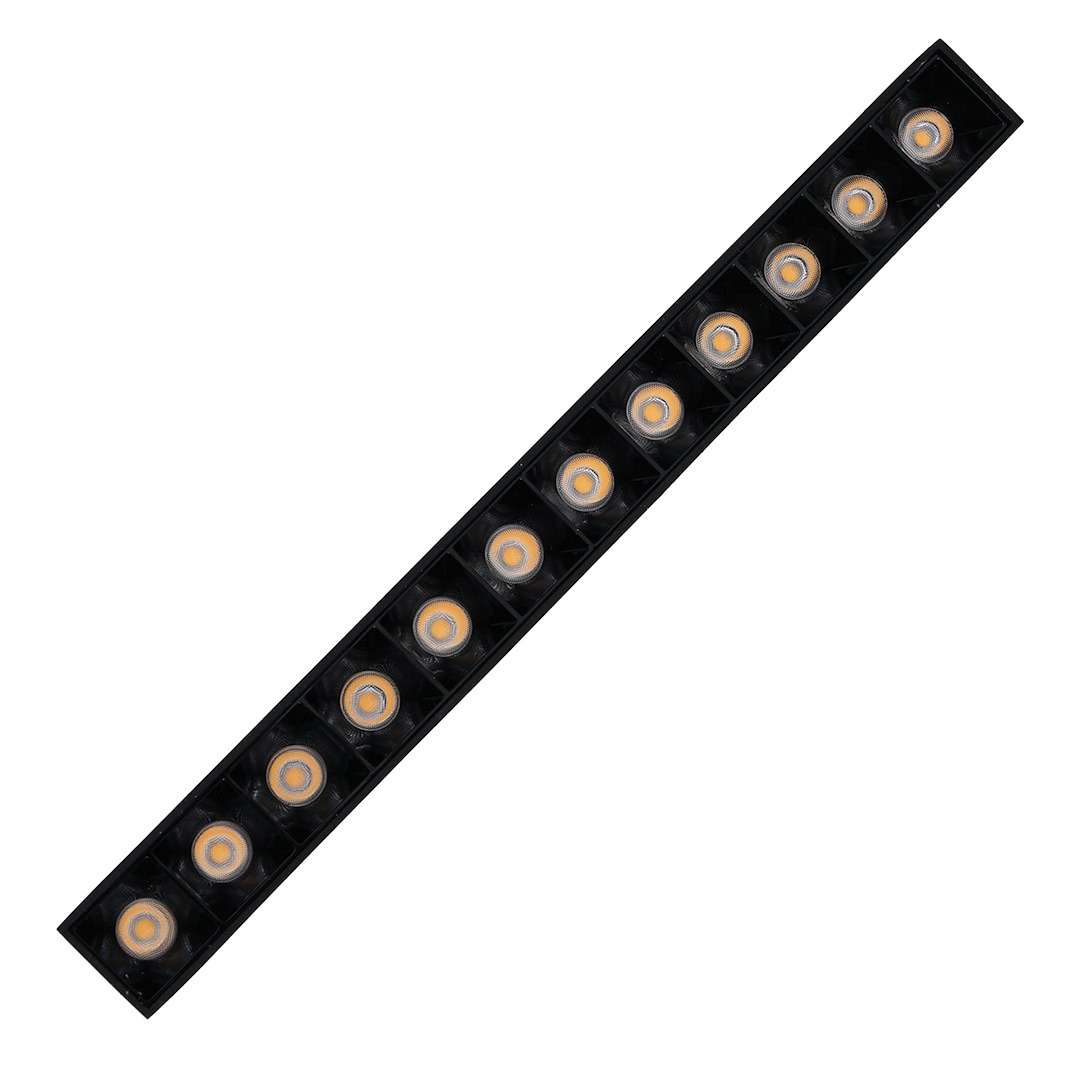 Corp de iluminat liniar LED 12W, reglabil, pentru sina magnetica M20 [4]