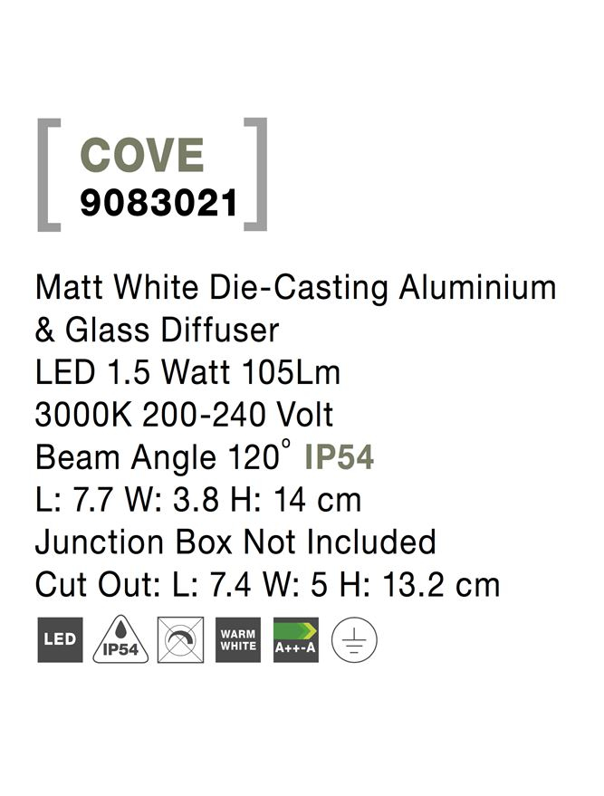 COVE aplica exterior LED 9083021 [5]