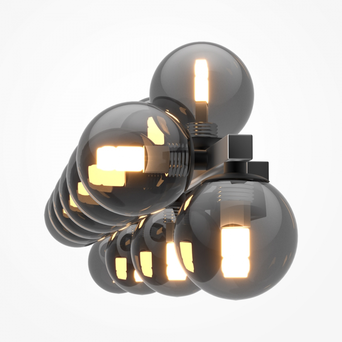 Aplica moderna  Dallas13 negru - MOD547WL-13B - Maytoni [2]