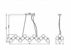 Suspensie Moderna Dallas MOD547PL-25BS - Maytoni [3]