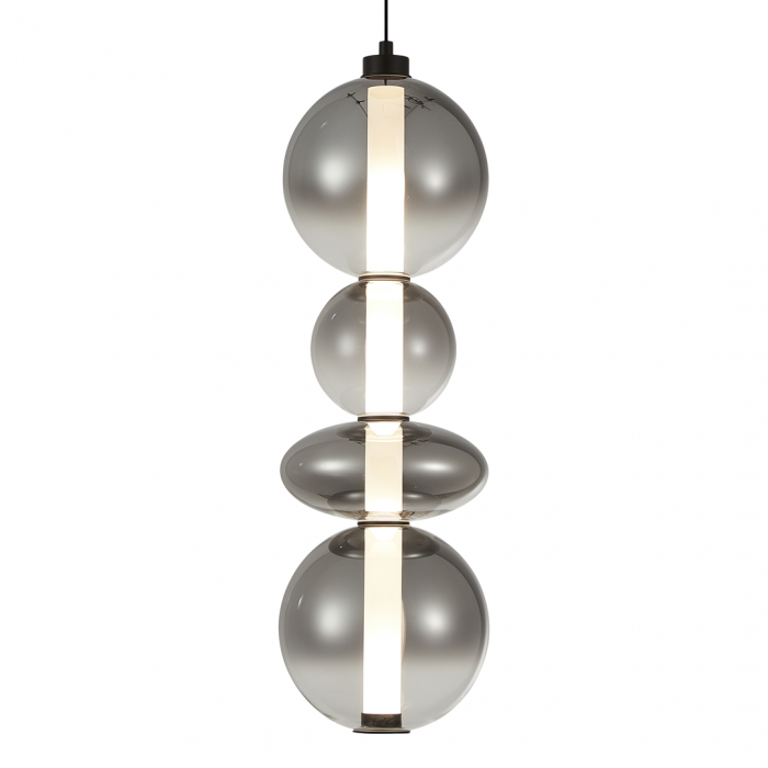 DAPHNE crom36W LED - suspensie moderna alb - ML0347 [2]
