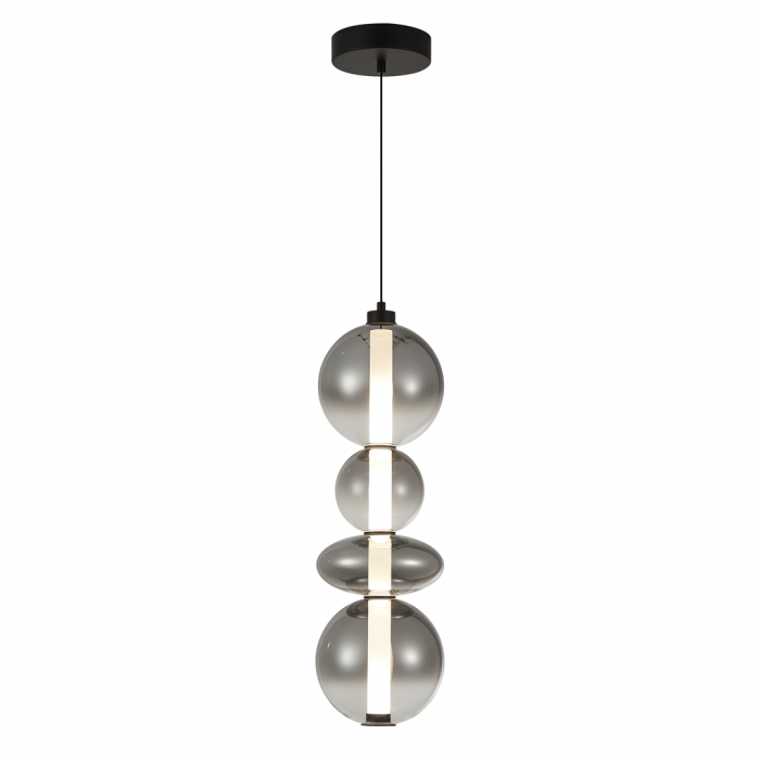 DAPHNE crom36W LED - suspensie moderna alb - ML0347 [1]