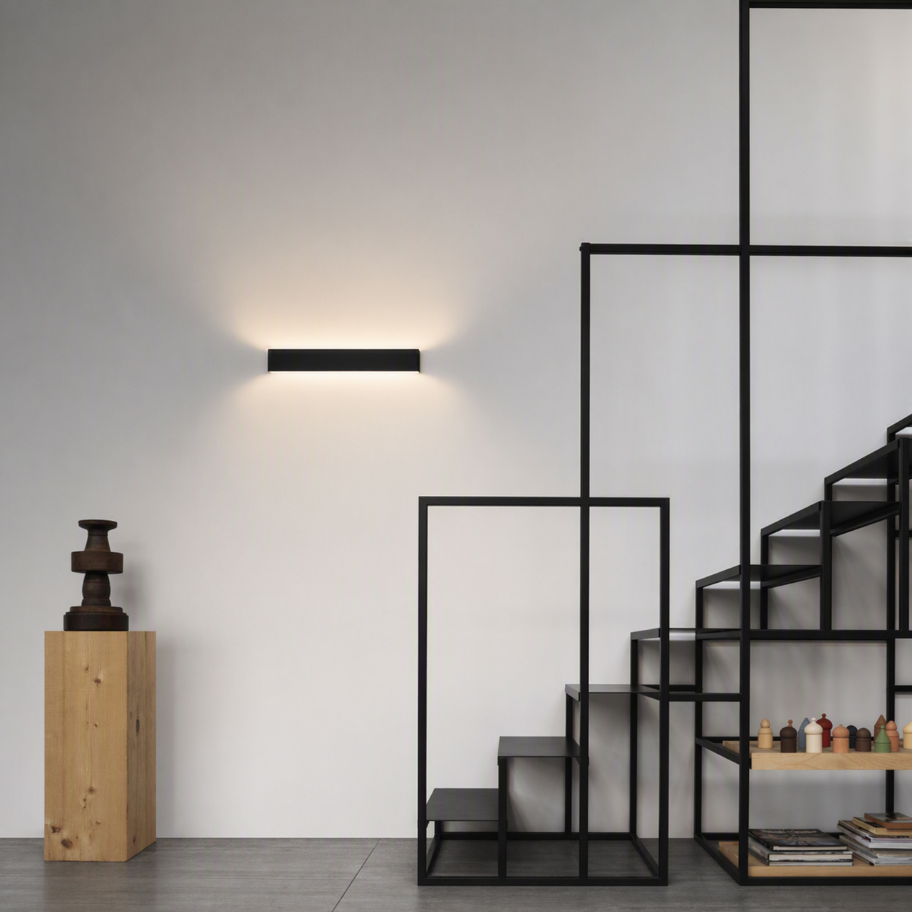 Delta led ap d110 4000k - negru - aplica moderna LED [2]
