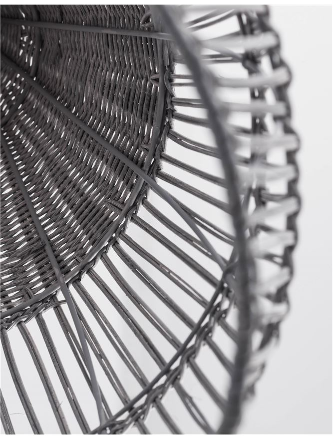 DESTIN suspensie SP1 - 9586702 - Gray Ratan Black Fabric Wire & Base [6]